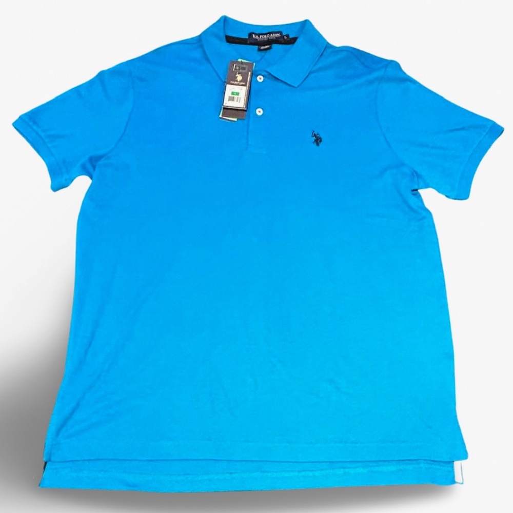 U.S. Polo Assn. Men's Blue Polo New With Tags Size Large